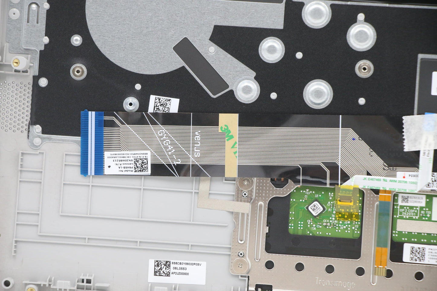 Lenovo Cover Upper C81Ym Pl_Sil Fp Bl - 5CB1A14124