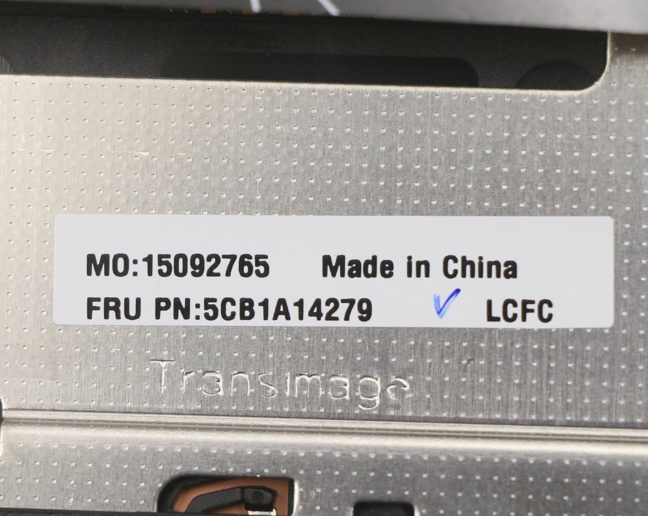 Lenovo Cover Upper Case Asm_Hun L82Bh - 5CB1A14279