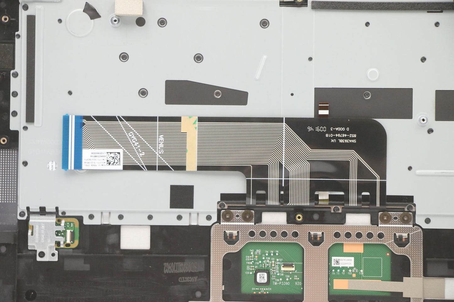 Lenovo C-Cover with Keyboard, Canadian French-English, Slate Grey, Backlight - 5CB1A14283