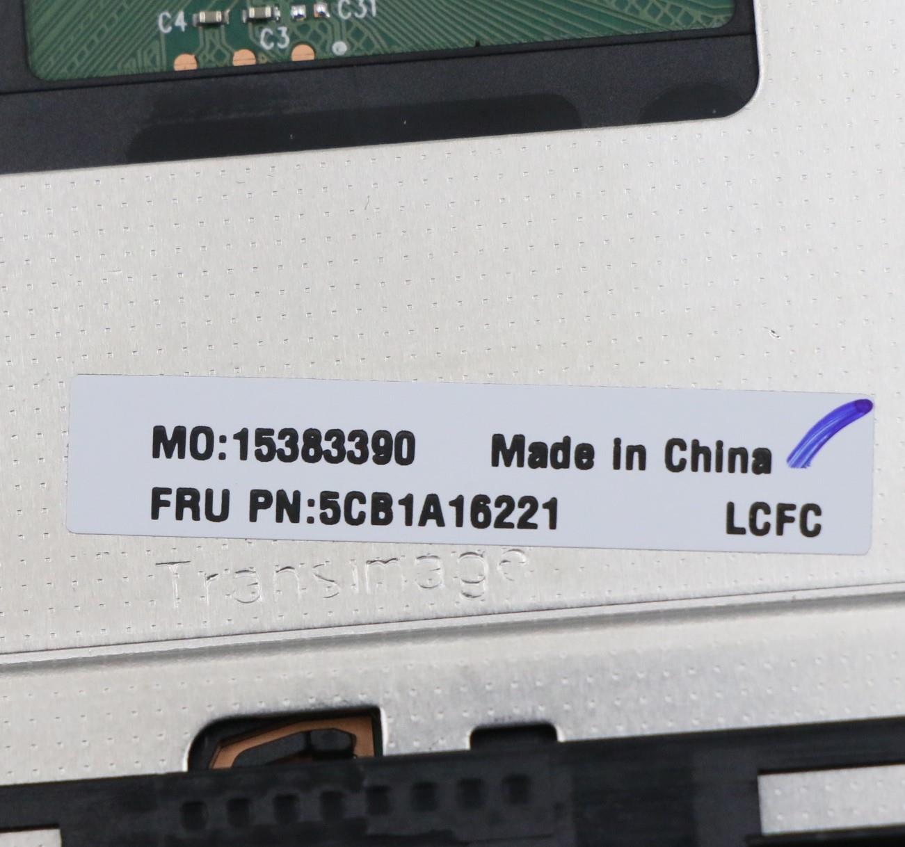 Lenovo Cover Upper Case Asm_Tur L82Bh - 5CB1A16221