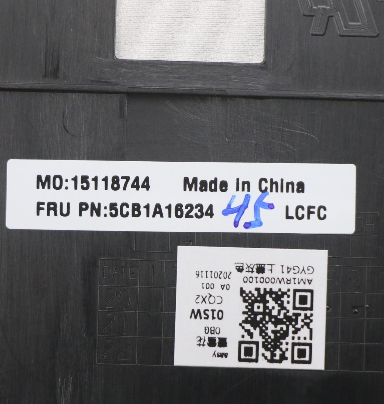 Lenovo Cover Upper Case Asm_Jpn L82Bh - 5CB1A16234