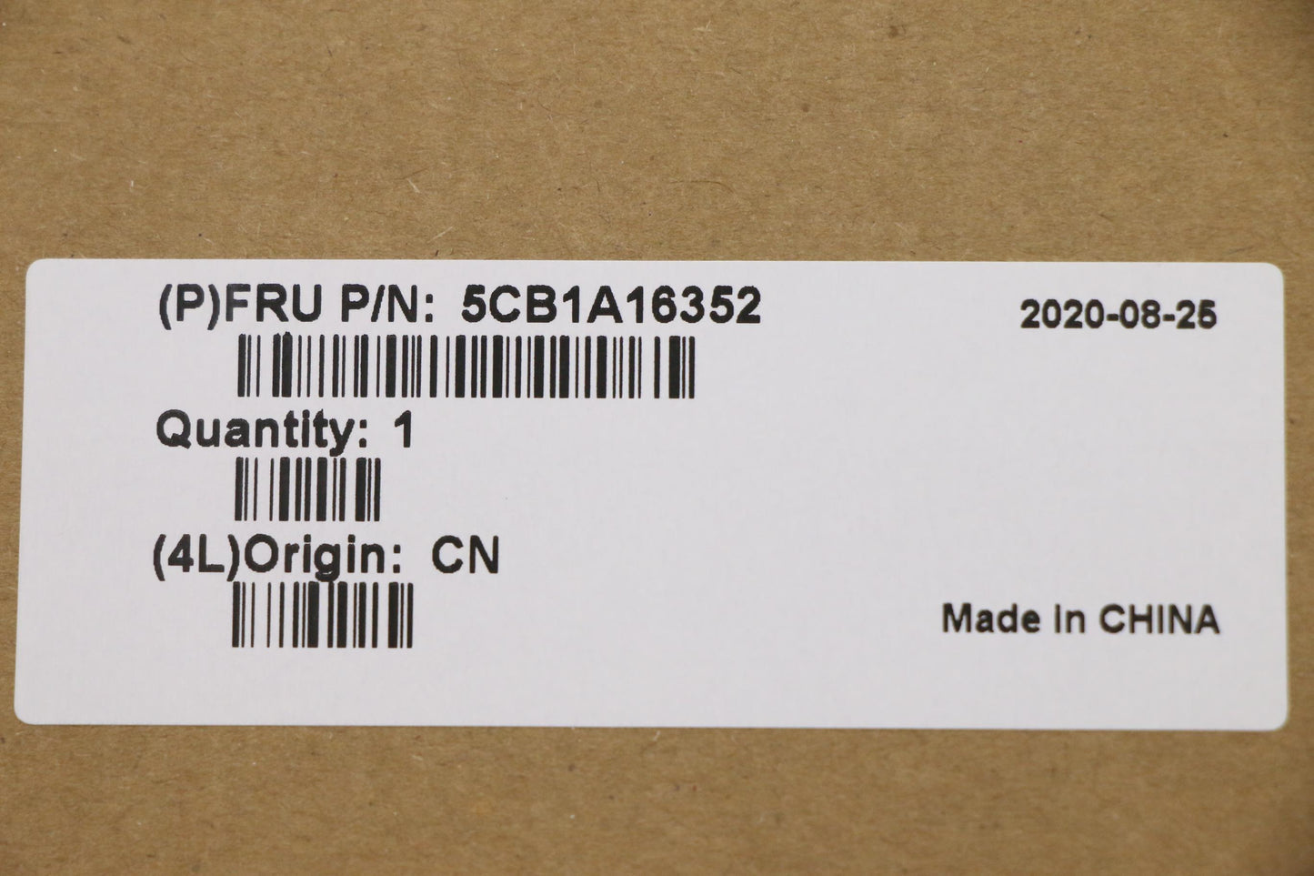 Lenovo LCD Cover, Platinum - 5CB1A16352