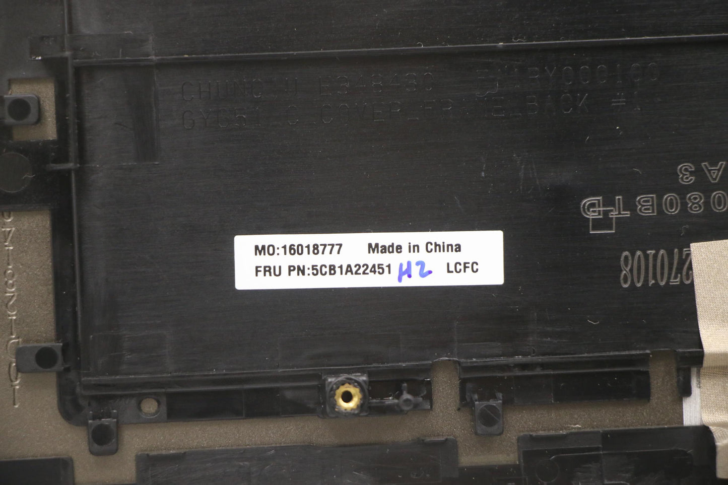 Lenovo Cover Upper Case Asm_Tc L82Bj - 5CB1A22451