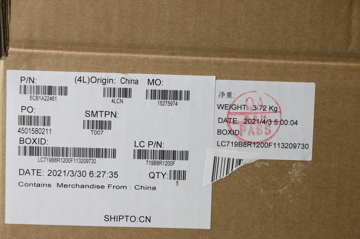 Lenovo Cover Upper Case Asm_Cze/Slkl8 - 5CB1A22461