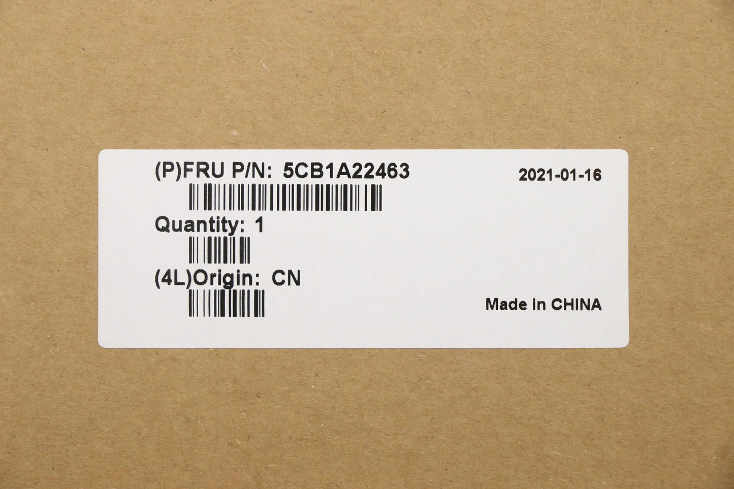 Lenovo Cover Upper Case Asm_Euro Engl - 5CB1A22463