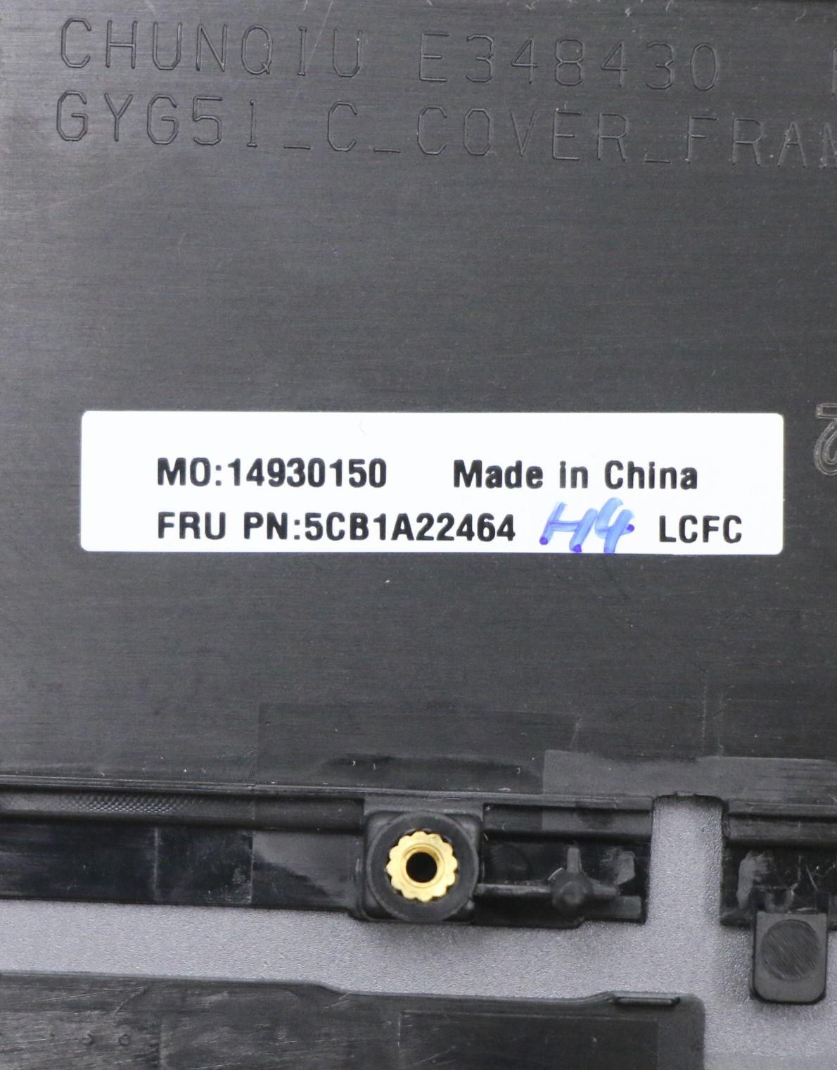 Lenovo Cover Upper Case Asm_Fra L82Bj - 5CB1A22464