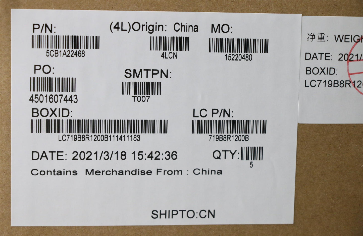 Lenovo Cover Upper Case Asm_Gre L82Bj - 5CB1A22468
