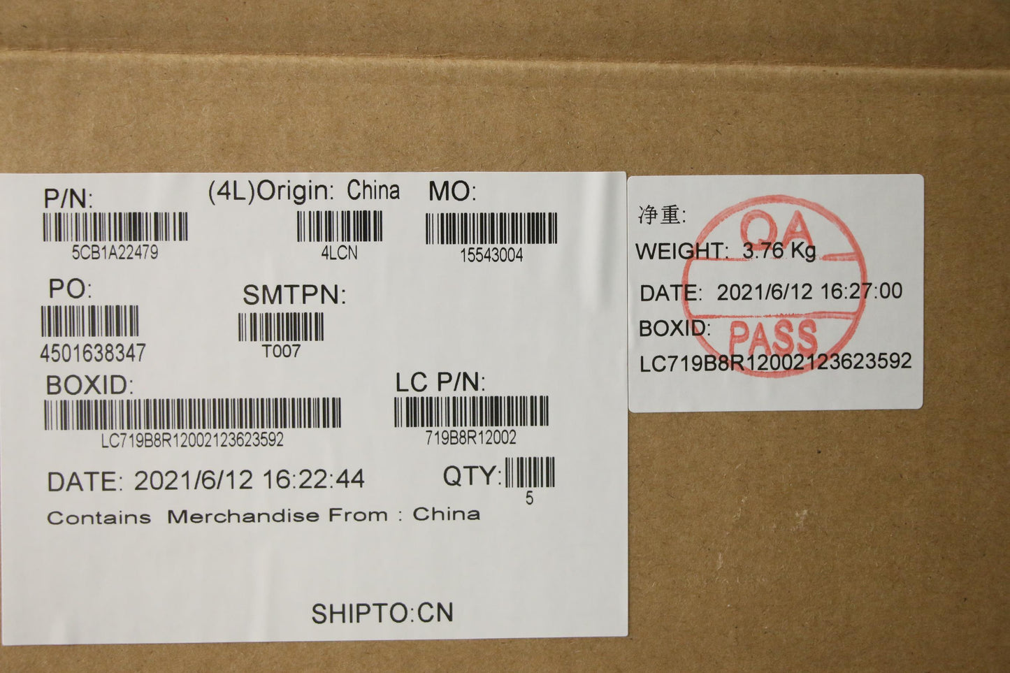 Lenovo Cover Upper Case Asm_Slv L82Bj - 5CB1A22479