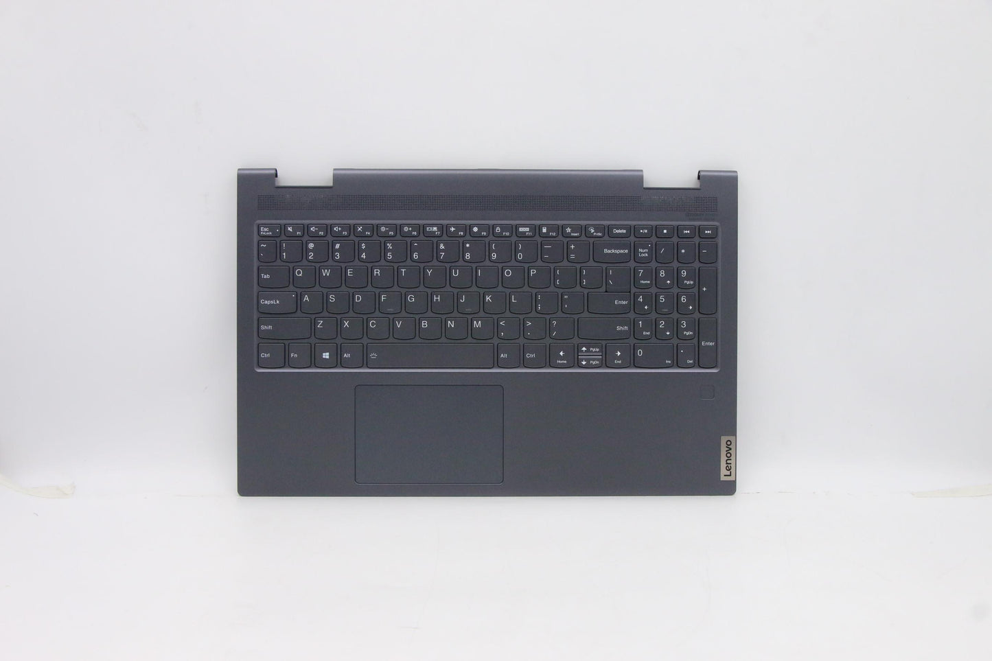 Lenovo Slate Grey Backlit Keyboard with C-Cover, USA English Layout - 5CB1A22487