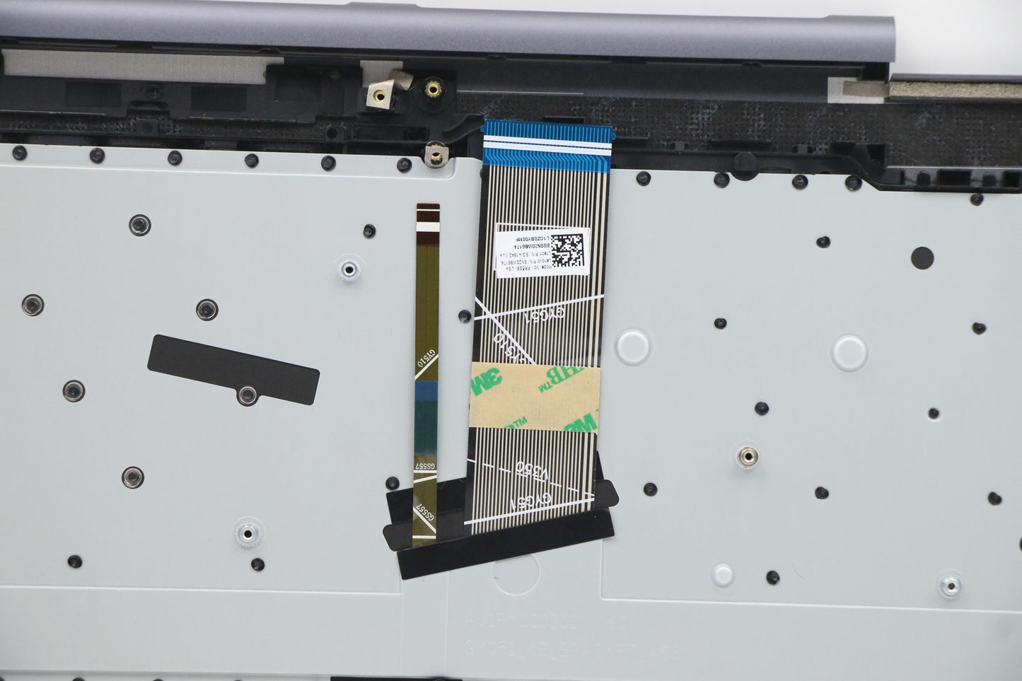 Lenovo Slate Grey Backlit Keyboard with C-Cover, USA English Layout - 5CB1A22487