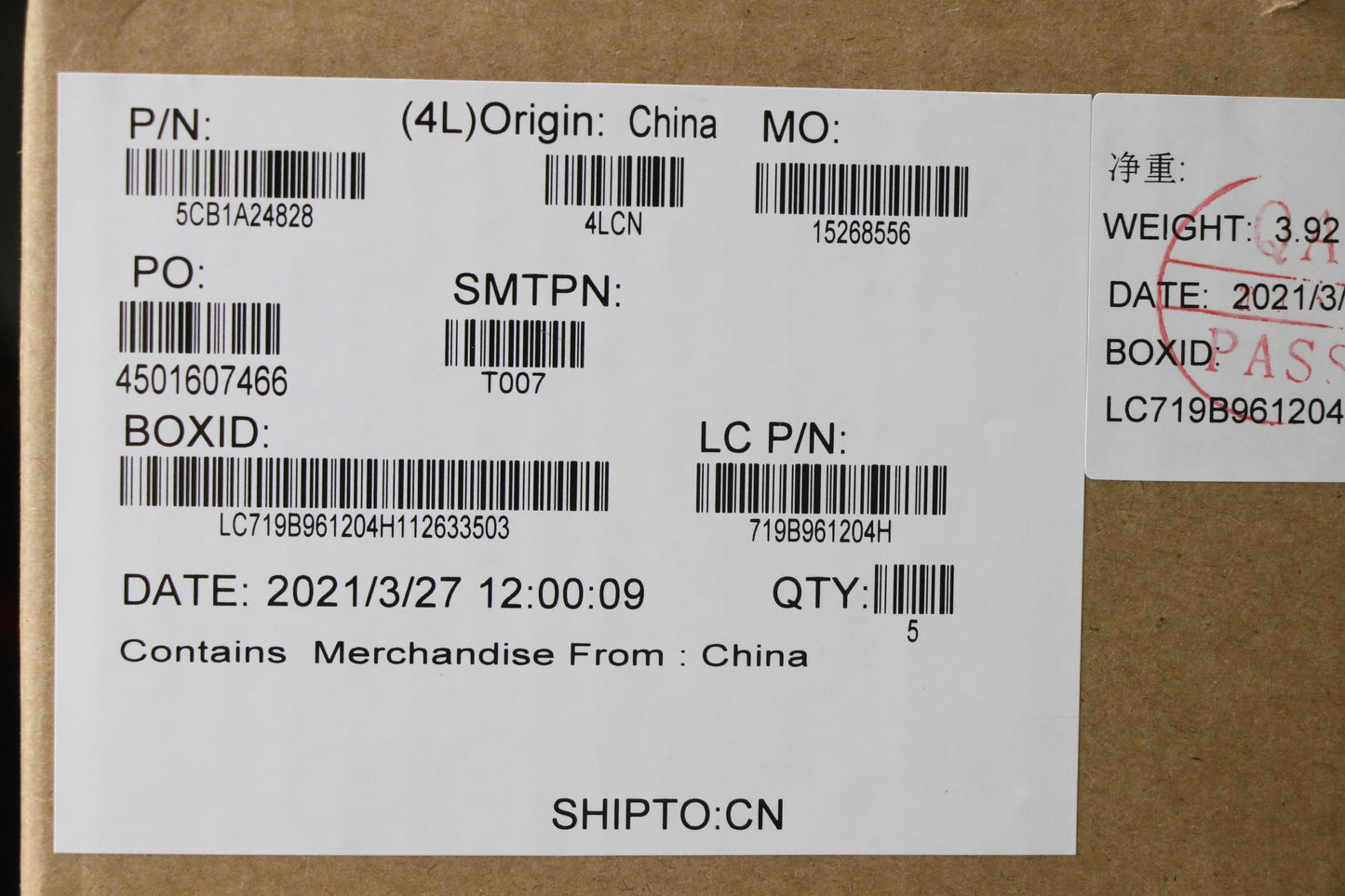 Lenovo Cover Upper Case Asm_Fral81Yqb - 5CB1A24828