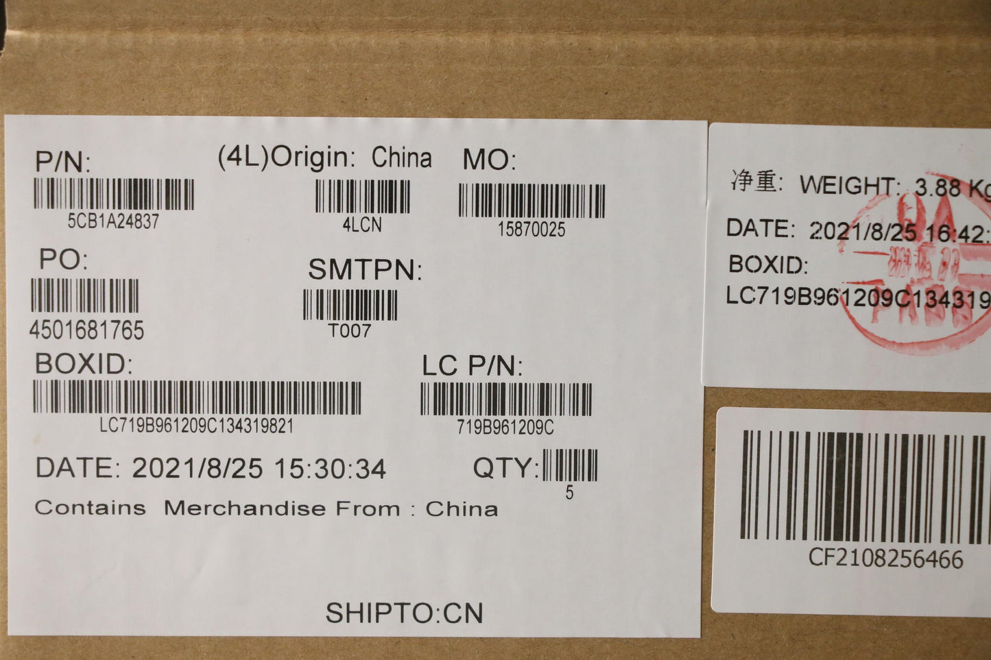 Lenovo Cover Upper Case Asm_Ital81Yqb - 5CB1A24837