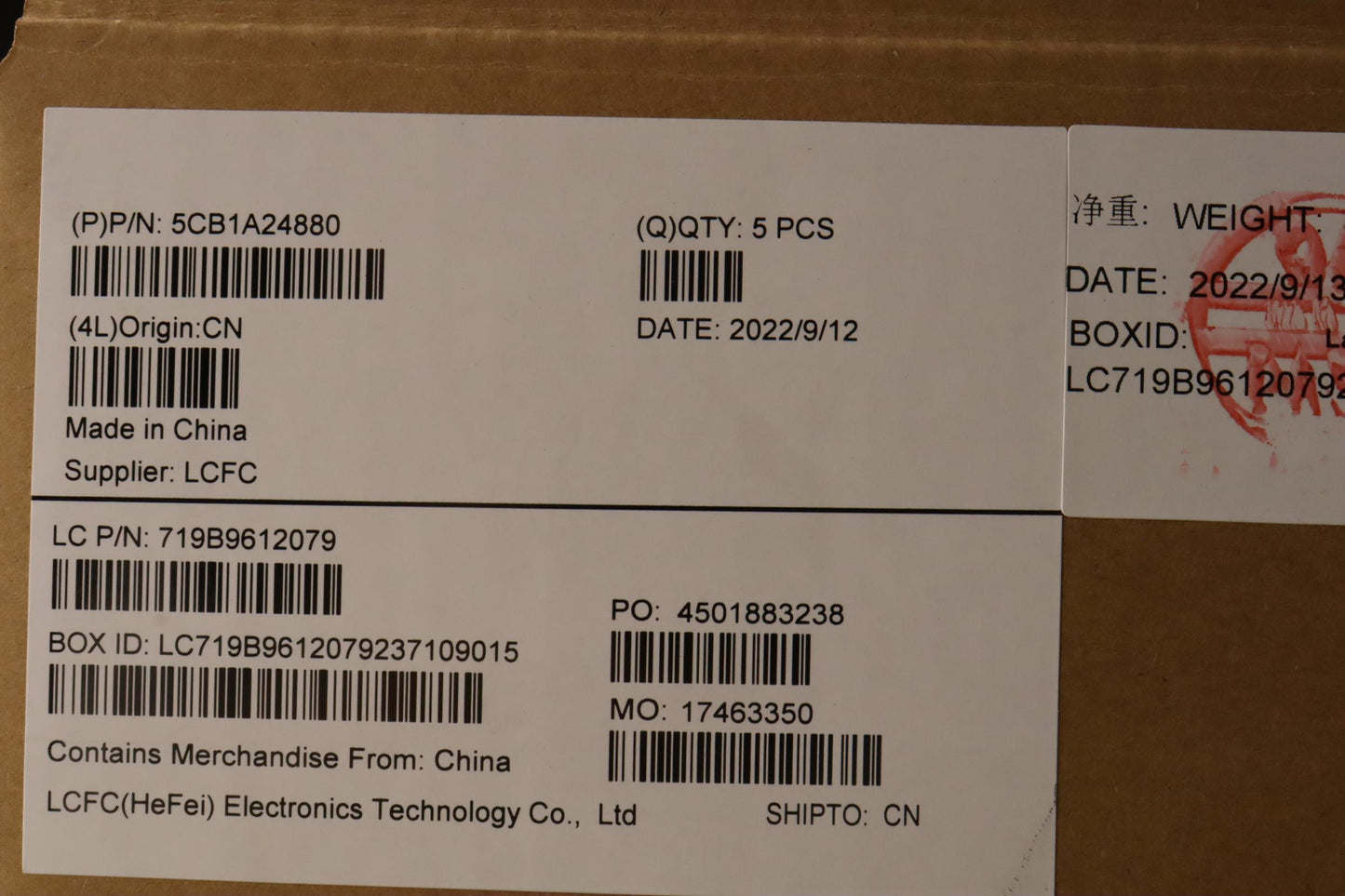 Lenovo Cover Upper Case Asm_Turl81Yqb - 5CB1A24880