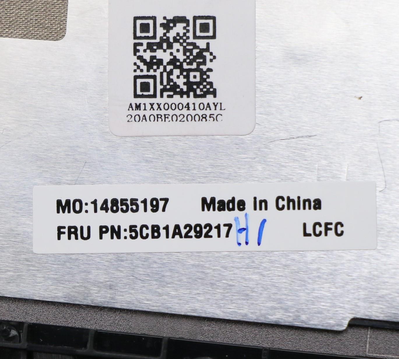 Lenovo Cover Uppercaseasmcze/Slkl81Yq - 5CB1A29217