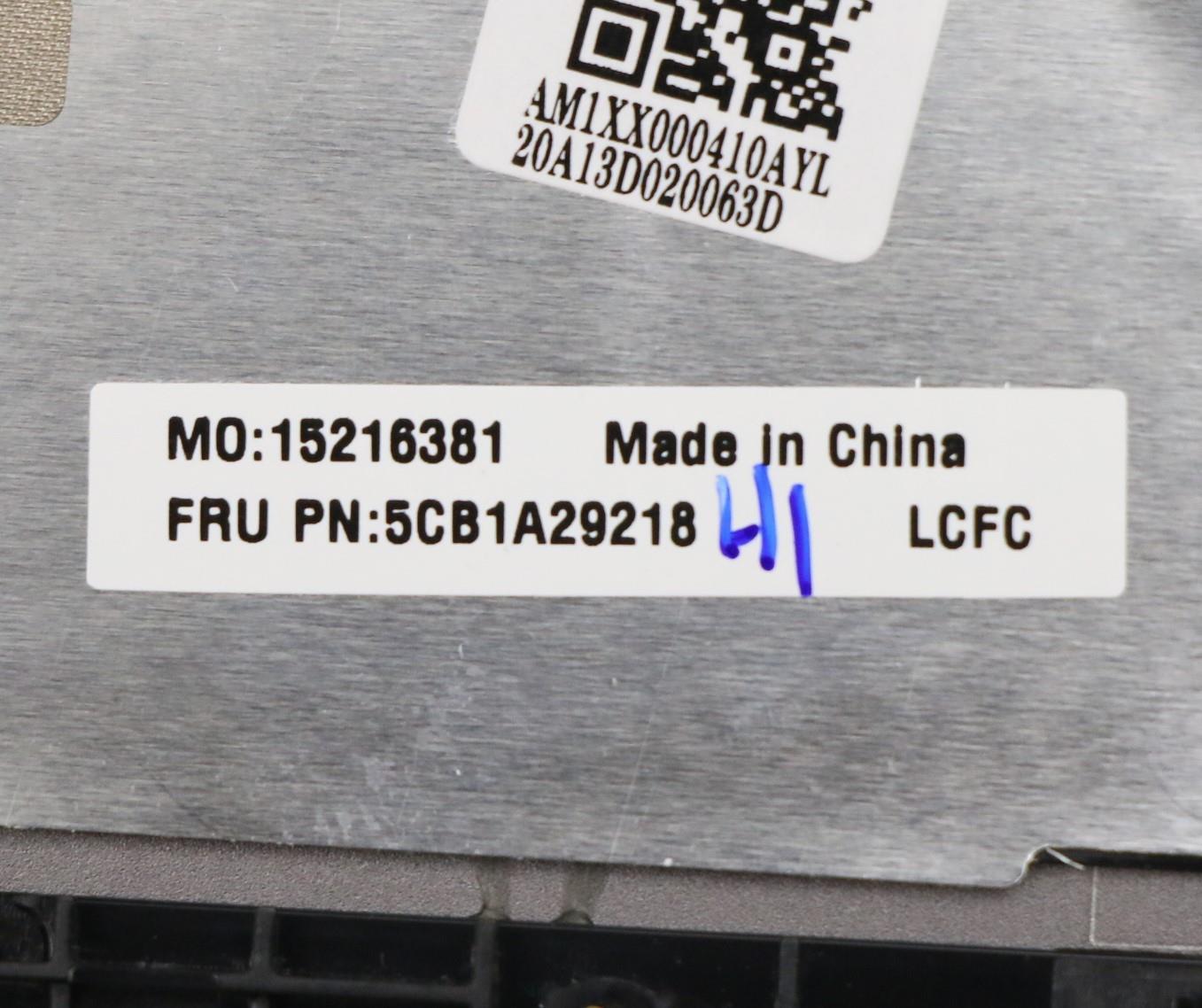 Lenovo Cover Upper Case Asm_Engl81Yqb - 5CB1A29218