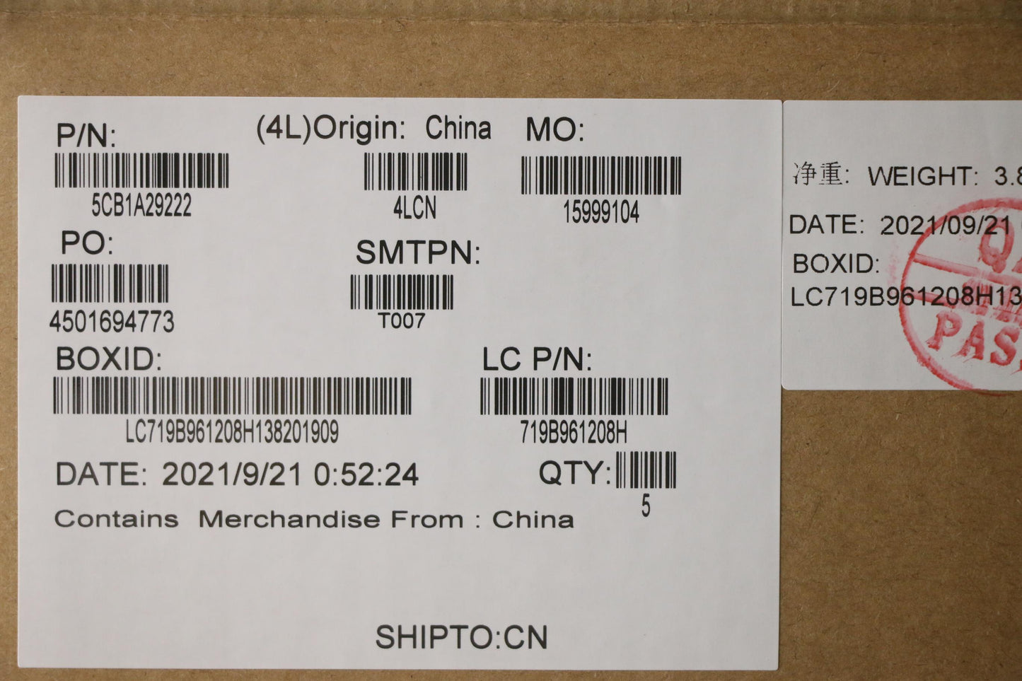 Lenovo Cover Uppercaseasmfra/Engl81Yq - 5CB1A29222