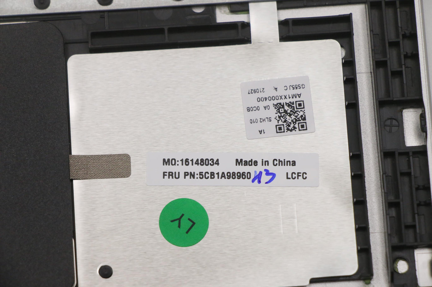 Lenovo Cover Upper Case Asm_Bell81Yqn - 5CB1A98960