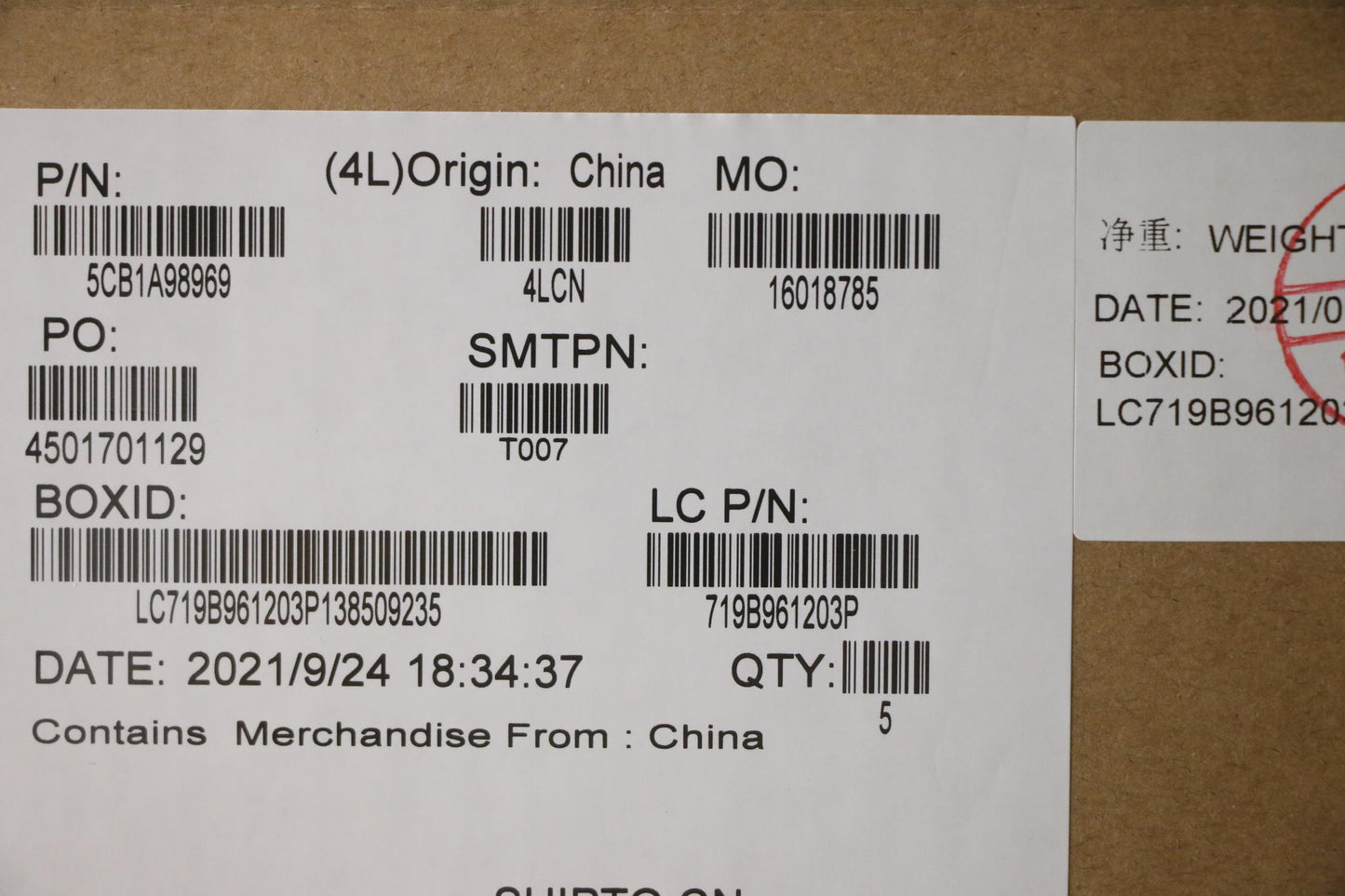 Lenovo Cover Upper Case Asm_Gerl81Yqn - 5CB1A98969