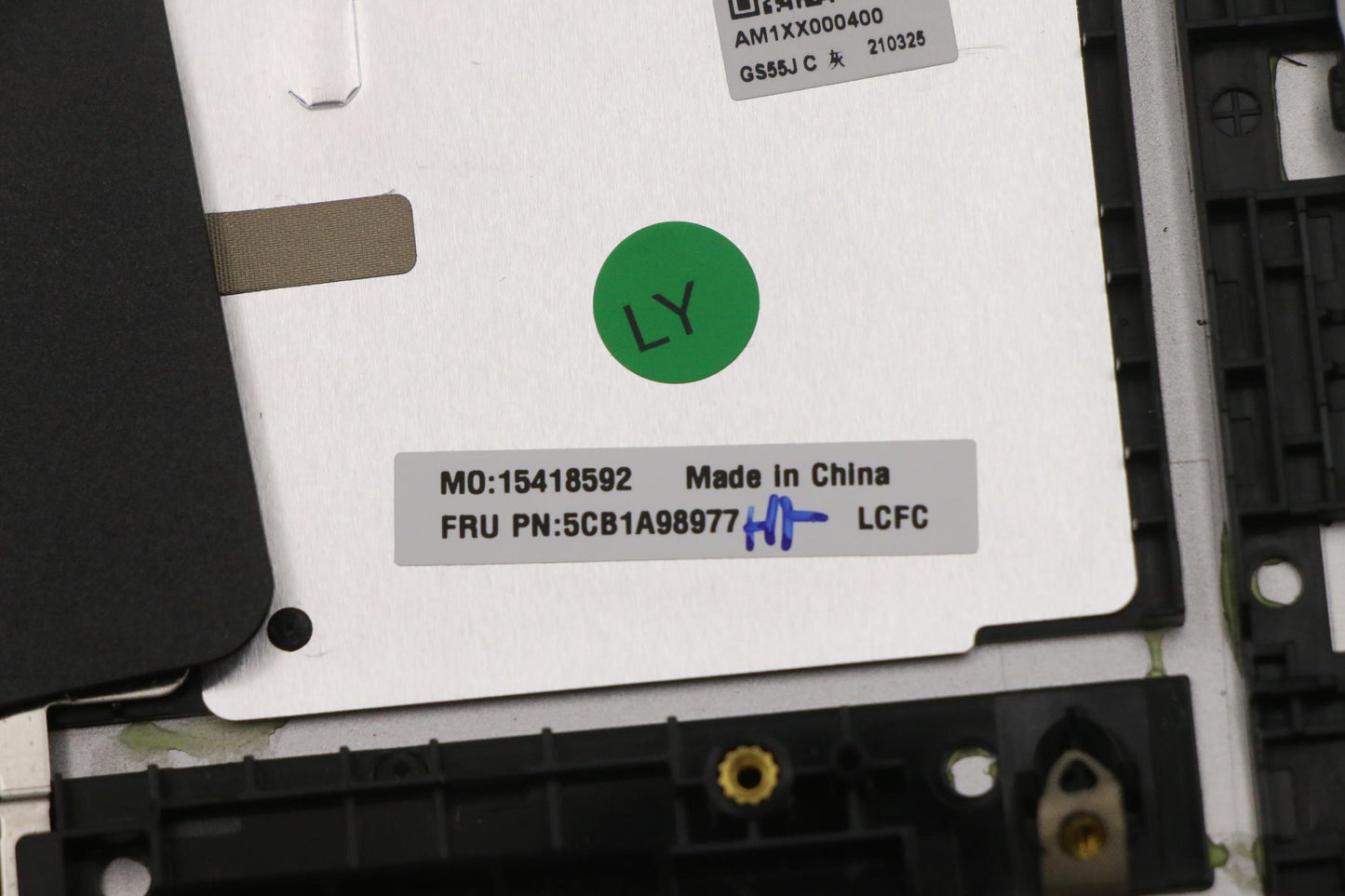 Lenovo Spanish LA Keyboard with Platinum Grey C-Cover, Non-Backlight - 5CB1A98977