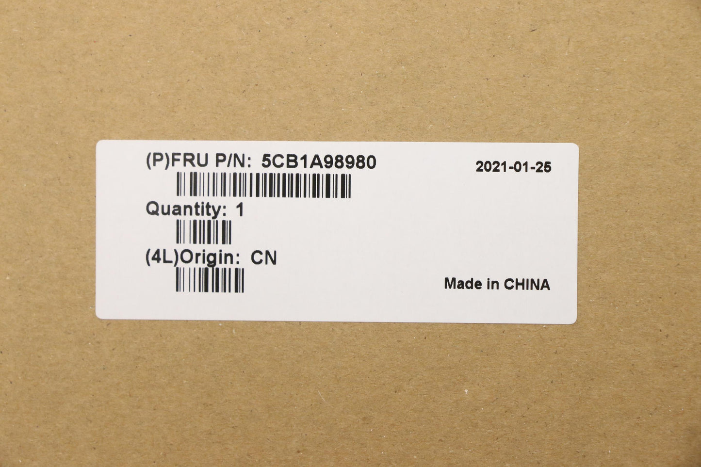 Lenovo Cover Upper Case Asm_Rusl81Yqn - 5CB1A98980
