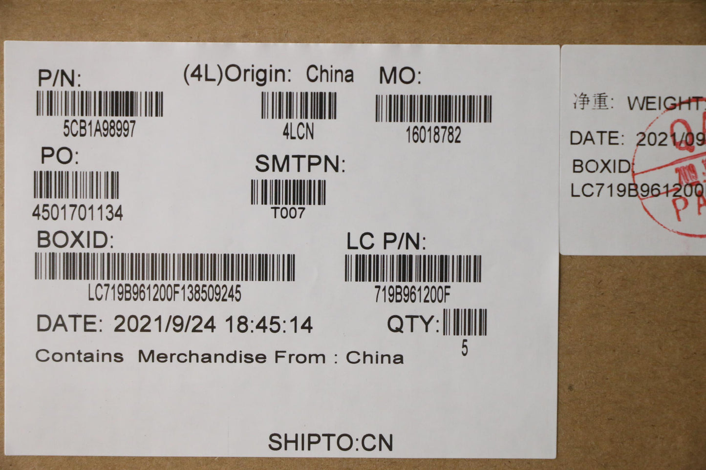 Lenovo Cover Upper Case Asm_Fral81Yqn - 5CB1A98997
