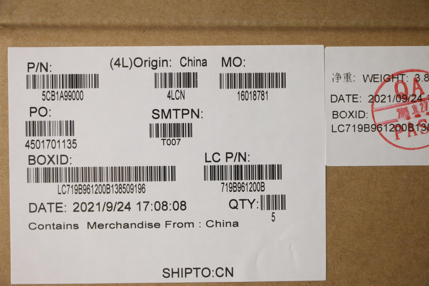 Lenovo Cover Upper Case Asm_Gerl81Yqn - 5CB1A99000