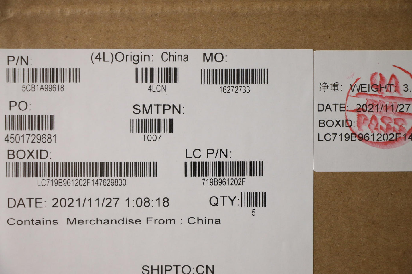 Lenovo Cover Upper Case Asm_Gerl81Yqn - 5CB1A99618