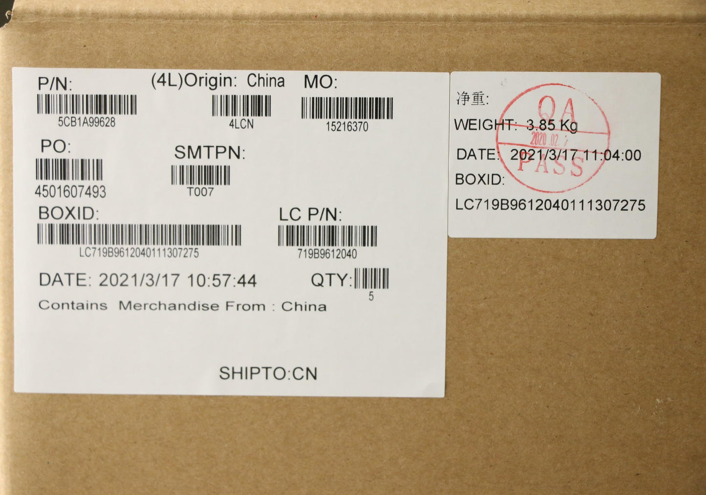 Lenovo Cover Upper Case Asm_Porl81Yqn - 5CB1A99628