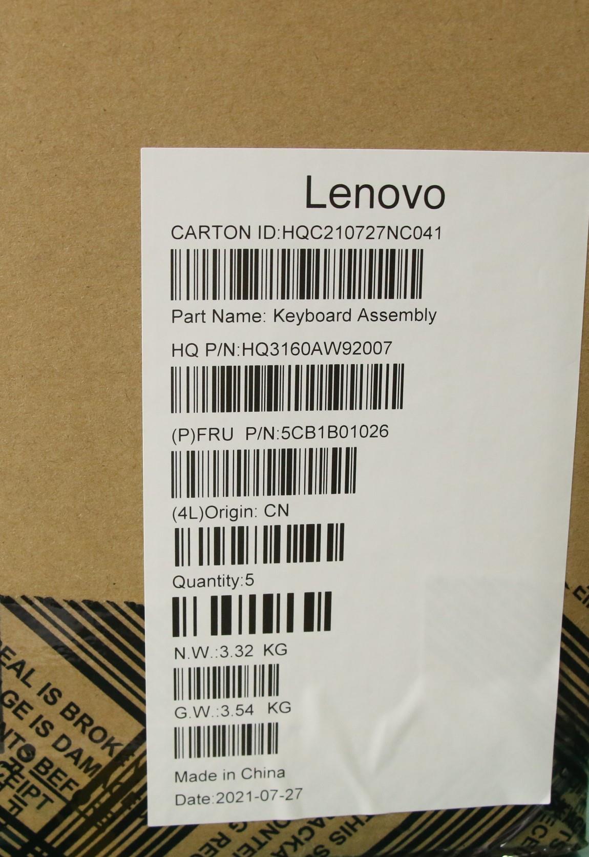 Lenovo Cover Upper Case Asm_Ita H 82C - 5CB1B01026