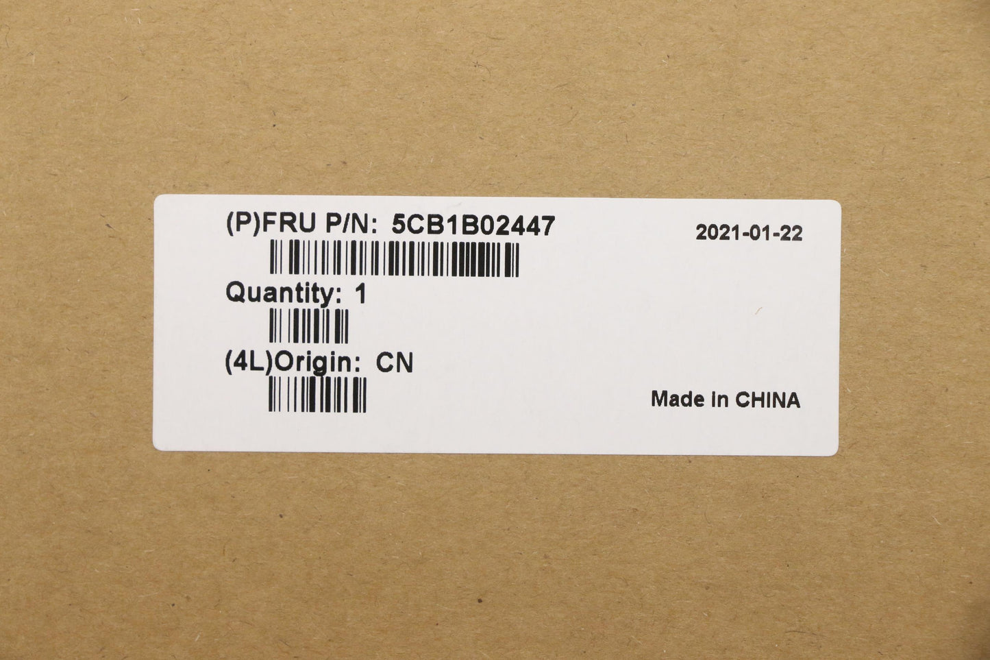 Lenovo Cover Upper Case Asm_Kor W 20V - 5CB1B02447