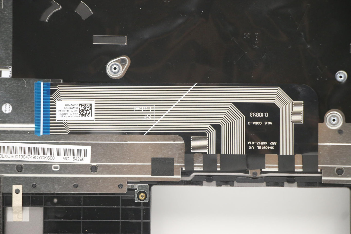 Lenovo Cover Upper Case Asm_Bel W 20V - 5CB1B02450