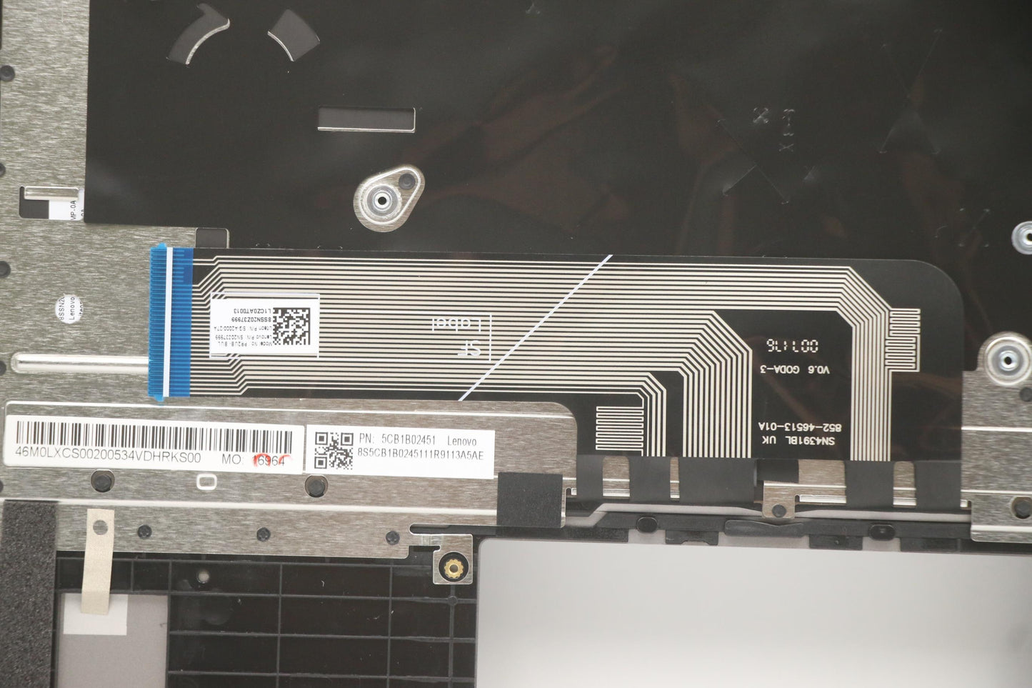 Lenovo Cover Upper Case Asm_Bul W 20V - 5CB1B02451