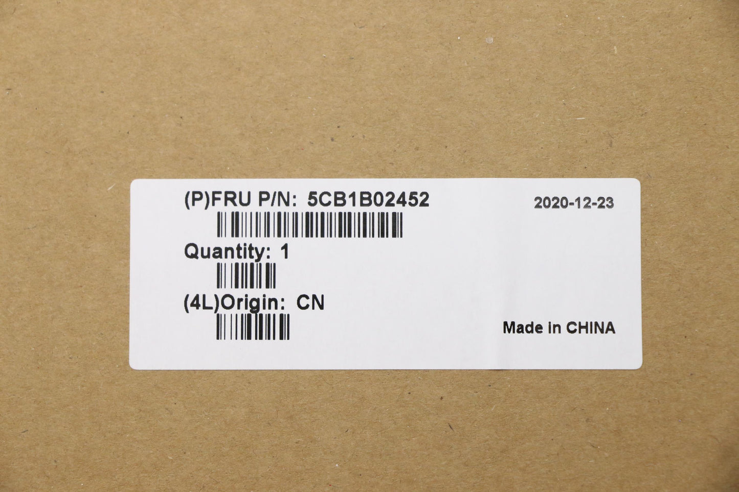 Lenovo Cover Upper Case Asm_Hbw W 20V - 5CB1B02452