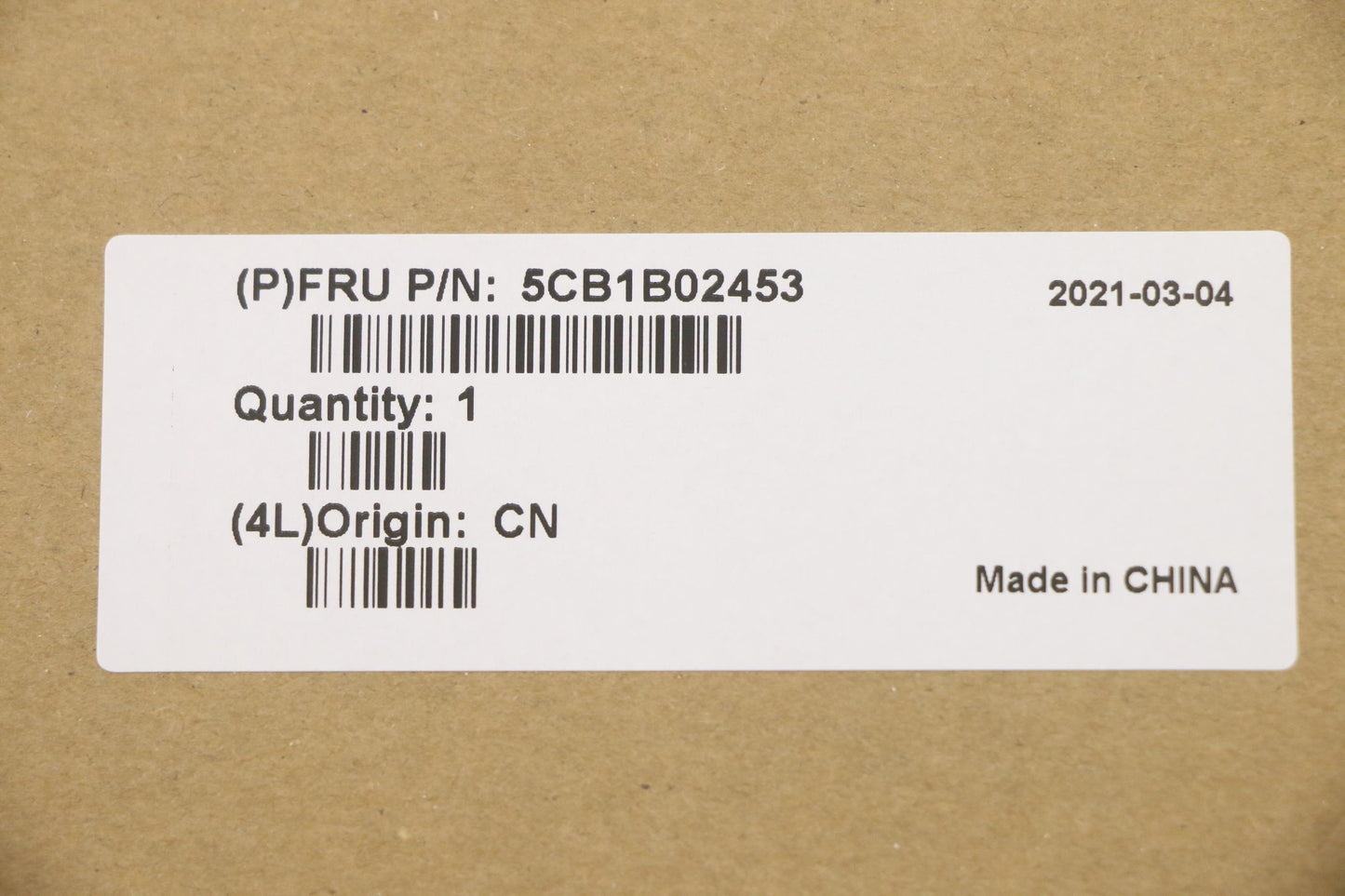 Lenovo Cover Upper Case Asm_Gre W 20V - 5CB1B02453