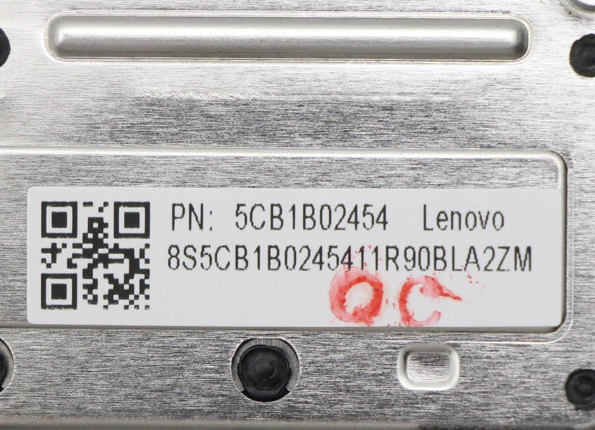 Lenovo C-Cover with Keyboard, USA English Layout, Mineral Grey, Backlit - 5CB1B02454