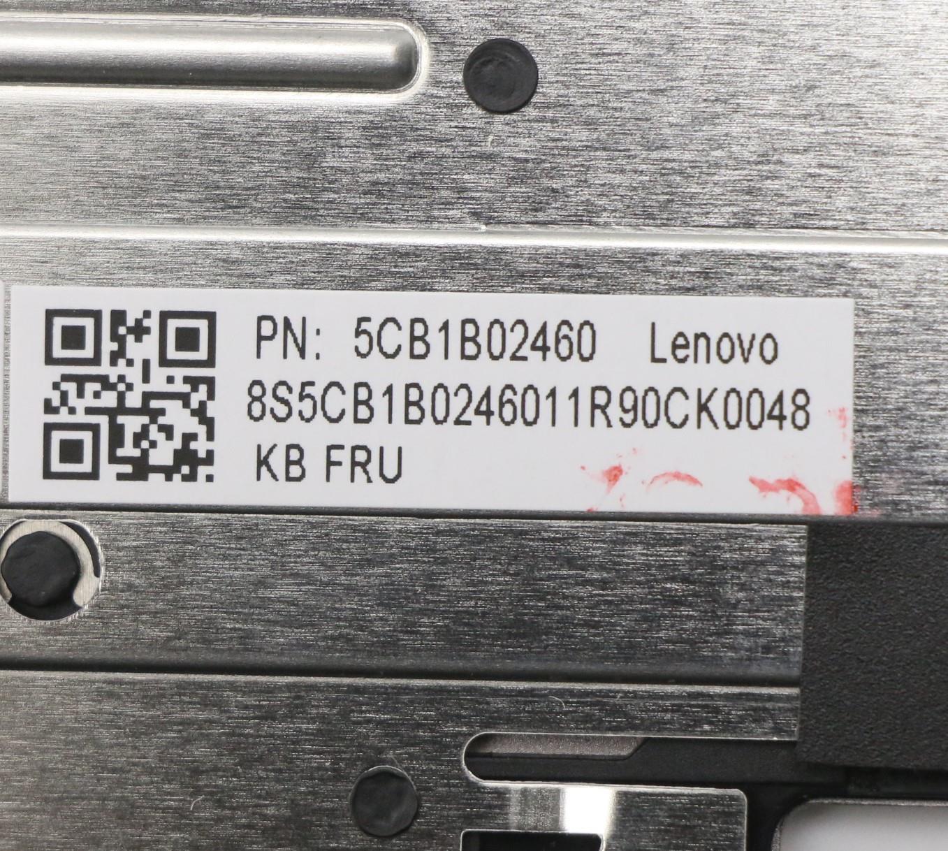 Lenovo Cover Upper Case Asm_Ukr W 20V - 5CB1B02460