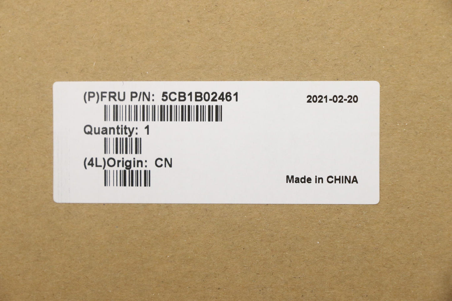 Lenovo Cover Upper Case Asm_Hun W 20V - 5CB1B02461