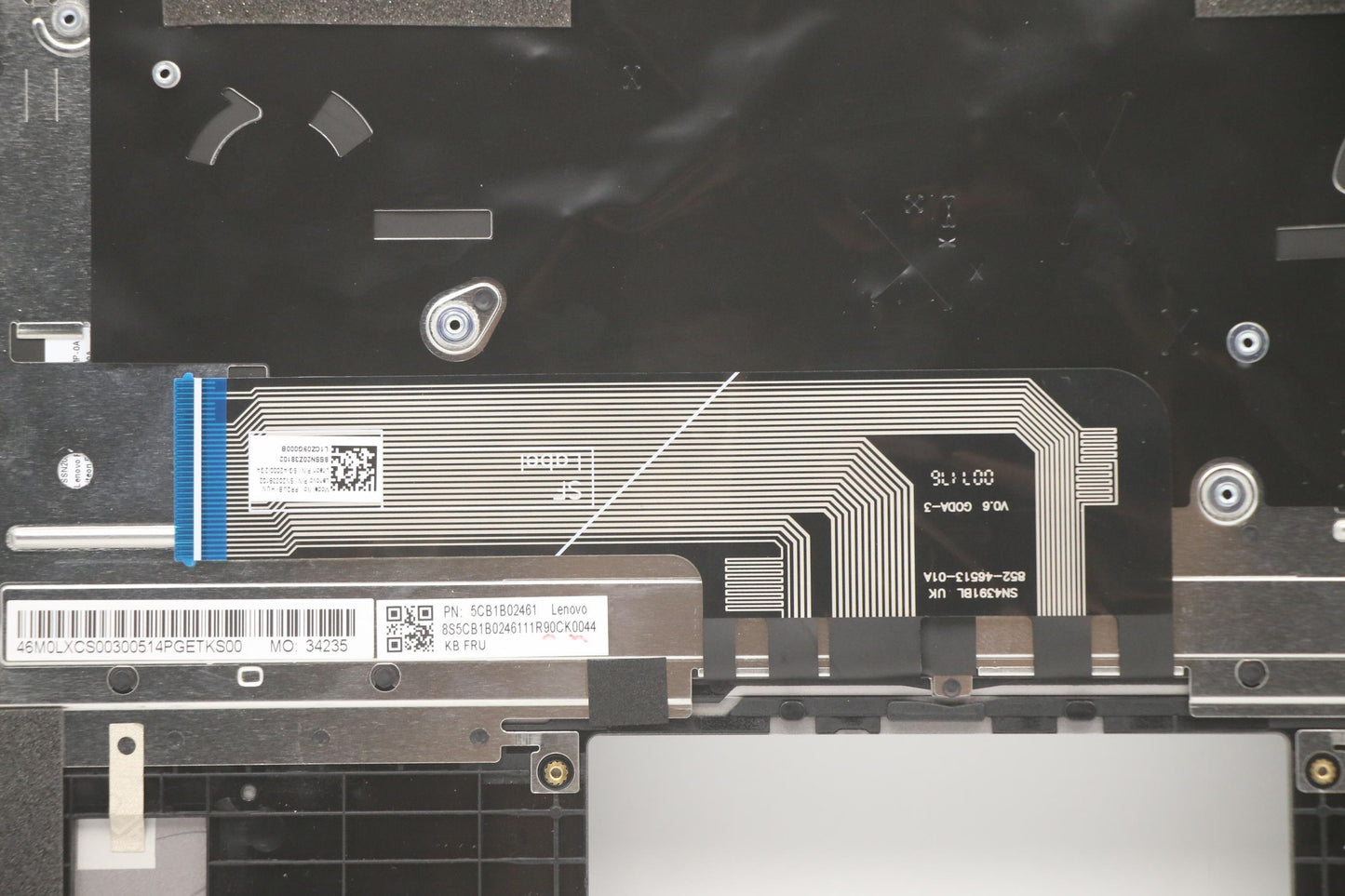 Lenovo Cover Upper Case Asm_Hun W 20V - 5CB1B02461