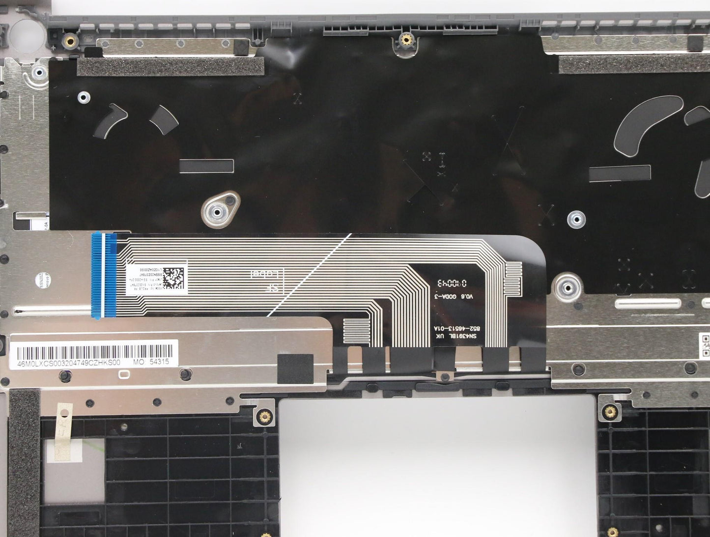 Lenovo Cover Upper Case Asm_Fra W 20V - 5CB1B02463