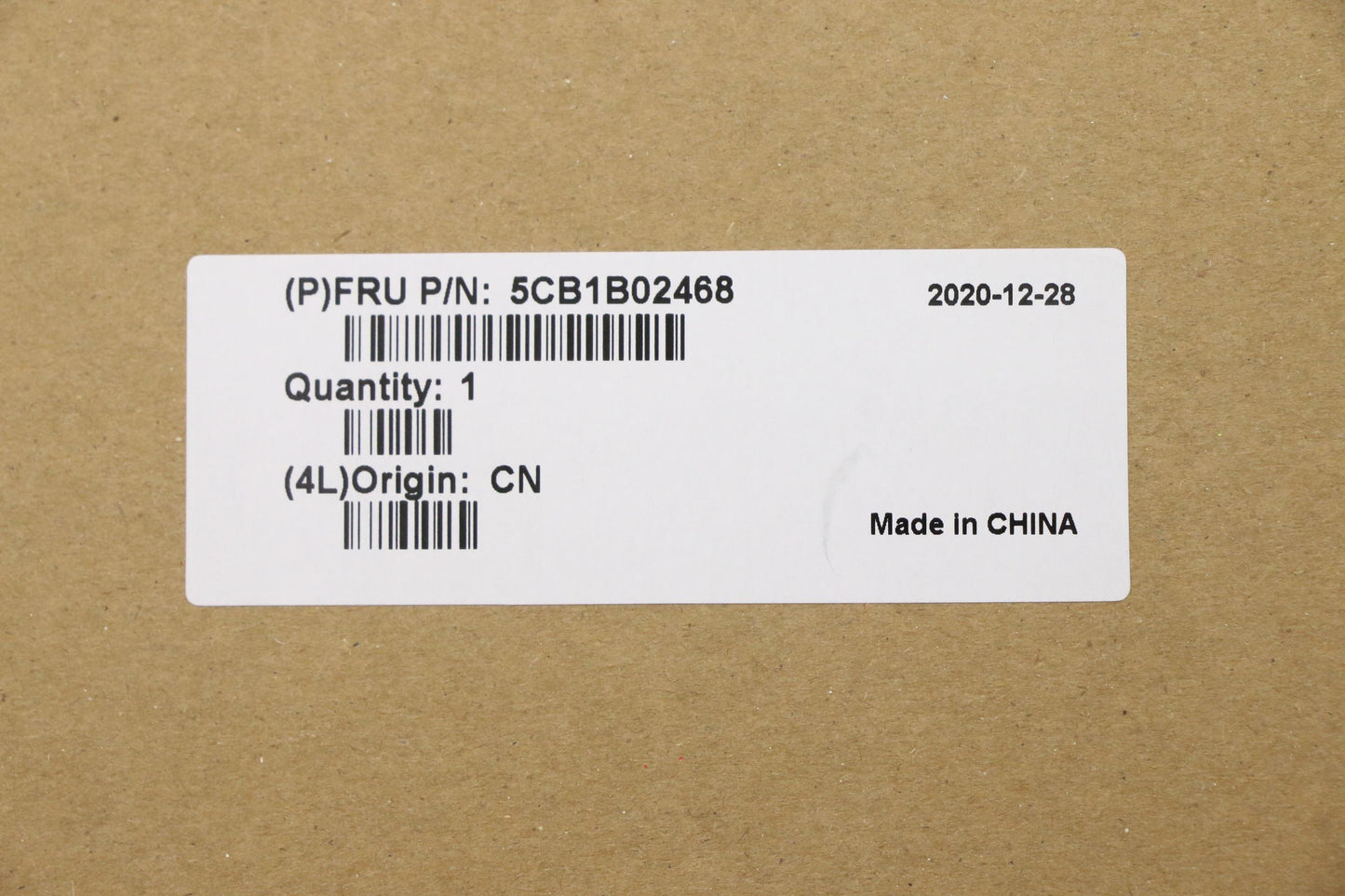 Lenovo Cover Upper Case Asm_Euro Eng - 5CB1B02468