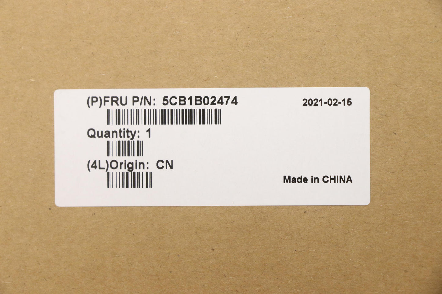 Lenovo Cover Upper Case Asm_Slv W 20V - 5CB1B02474