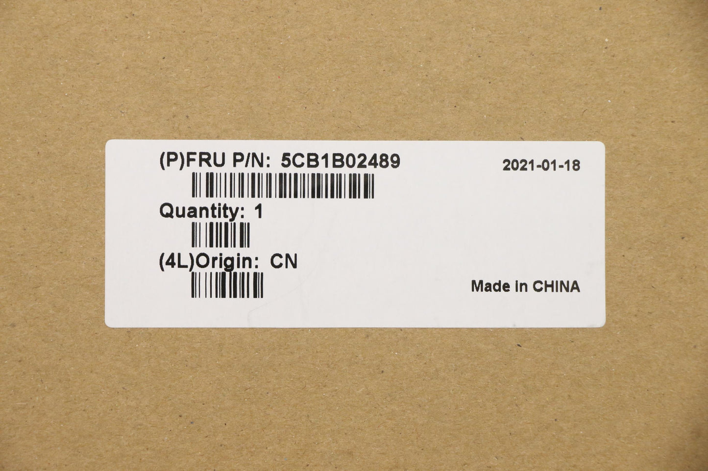 Lenovo Cover Upper Case Asm_Eng L 82D - 5CB1B02489