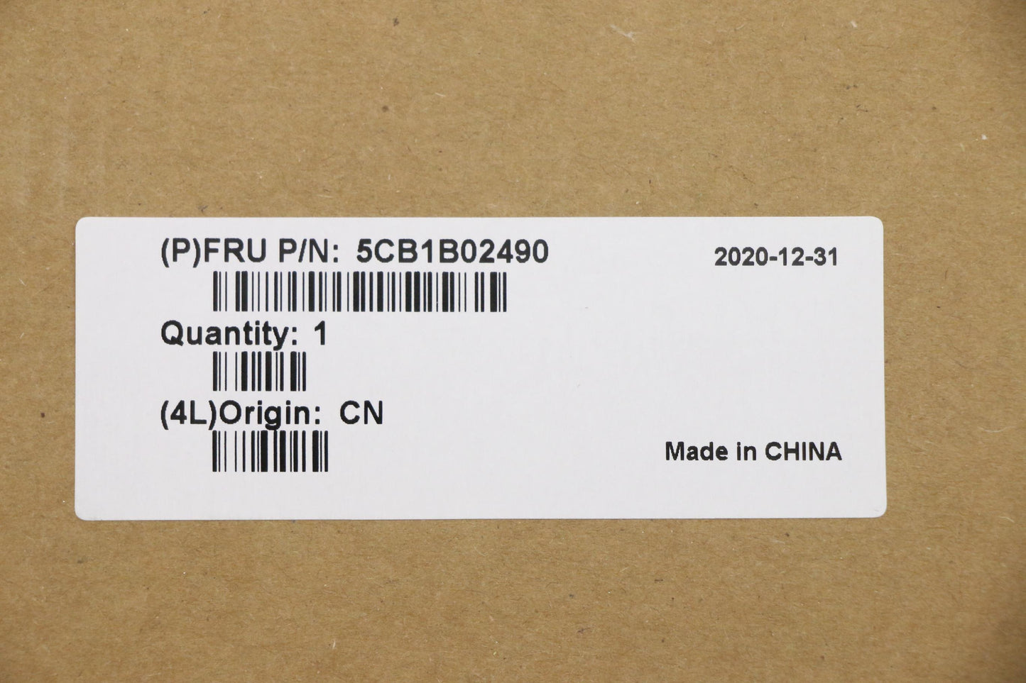 Lenovo Cover Upper Case Asm_Euro Eng - 5CB1B02490