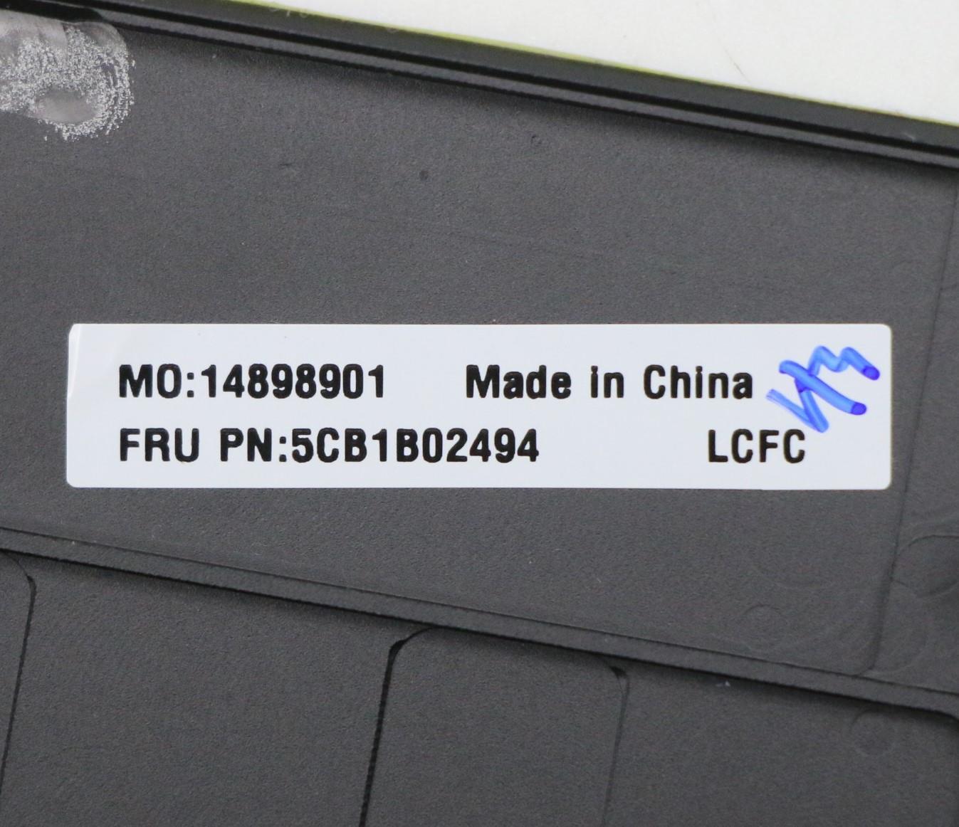 Lenovo Cover Upper Case Asm_Ger L 82D - 5CB1B02494
