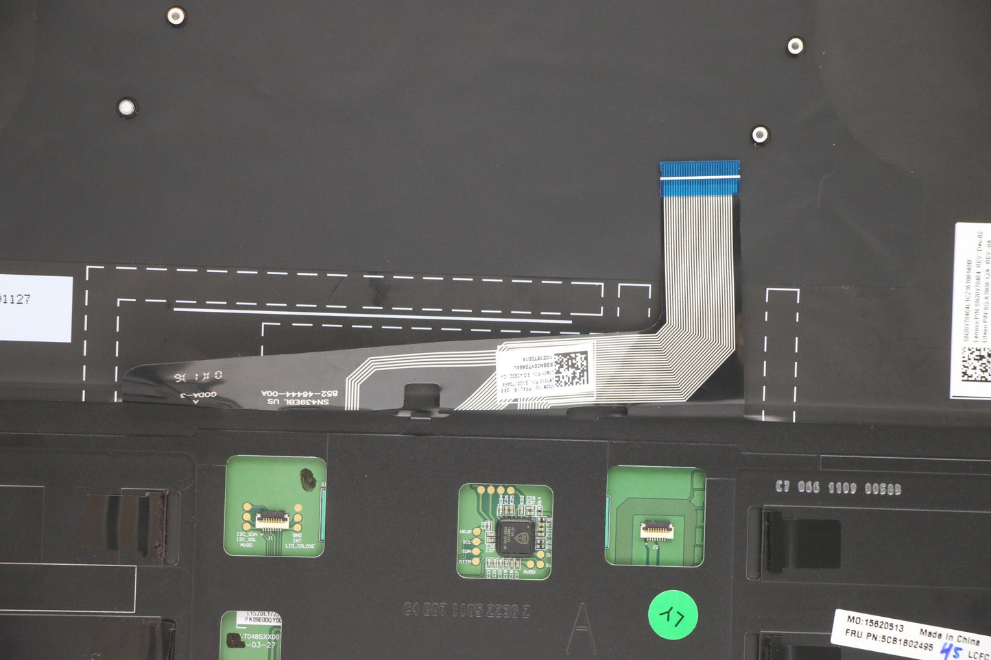 Lenovo Cover Upper Case Asm_Gre L 82D - 5CB1B02495