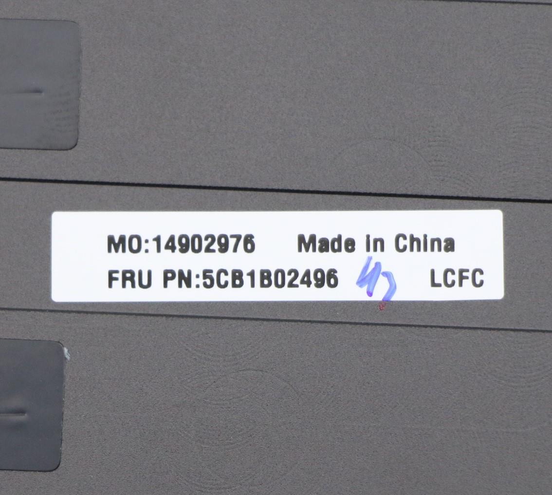 Lenovo Cover Upper Case Asm_Hbw L 82D - 5CB1B02496