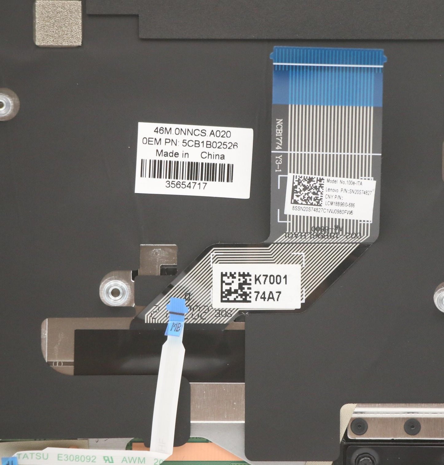 Lenovo Cover Uppercase Asm B 82Gj Ita - 5CB1B02526