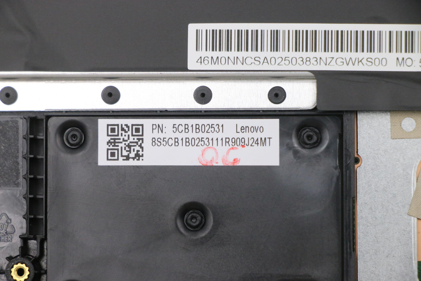 Lenovo C-Cover with Keyboard, USA English, Non-Backlight - 5CB1B02531