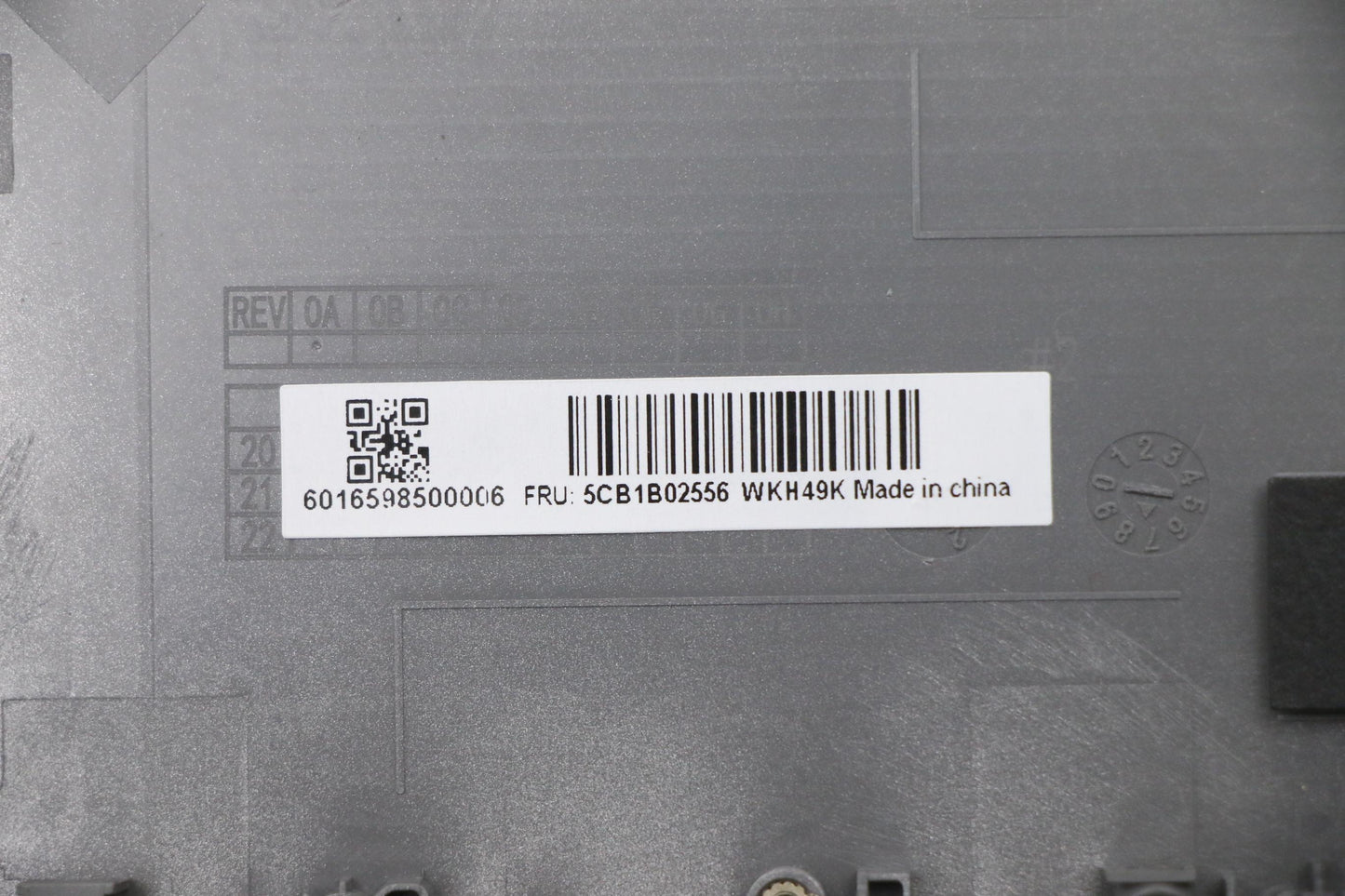 Lenovo Cover Upper Case Asm_Rus C 20V - 5CB1B02556