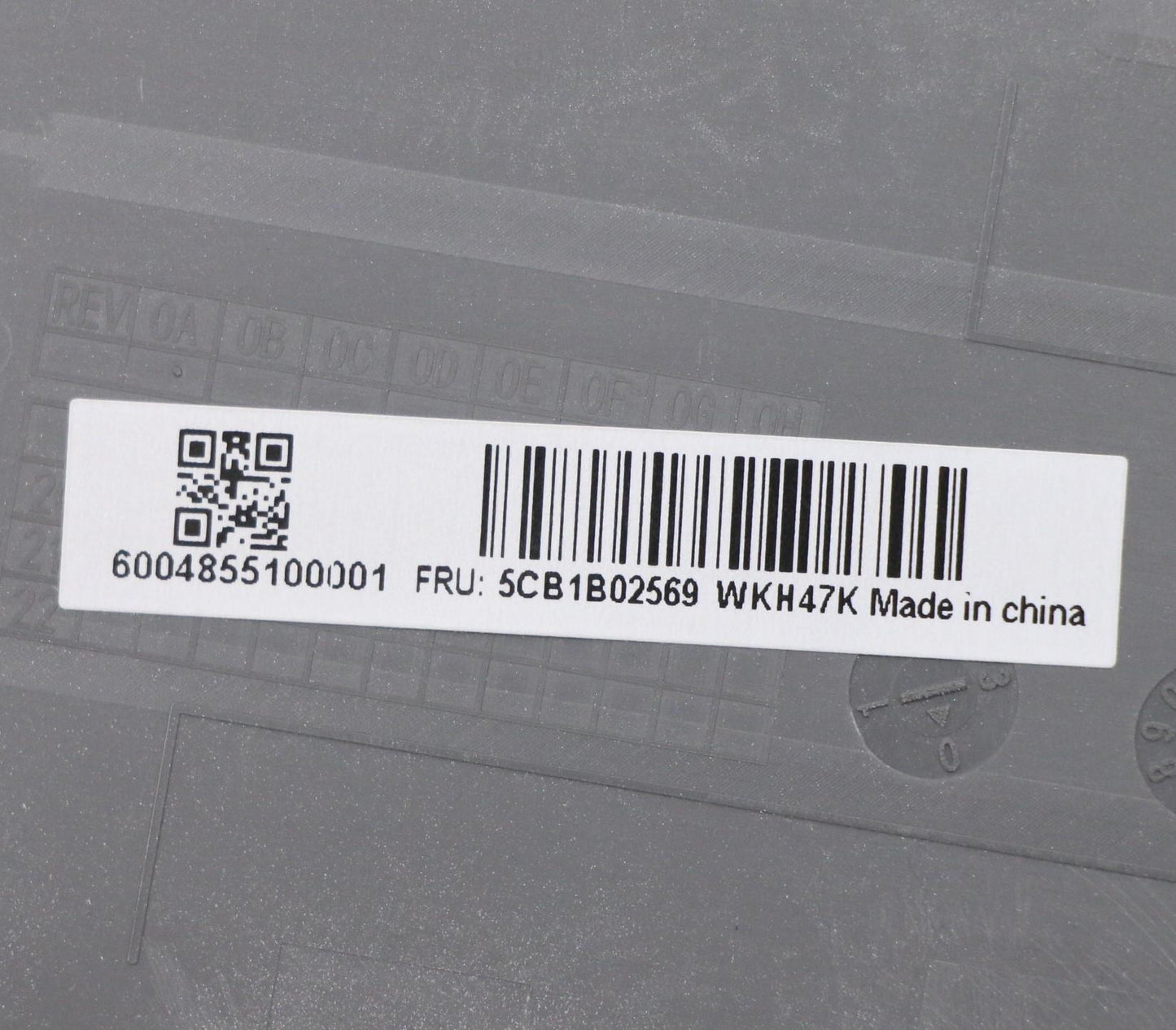 Lenovo Cover Upper Case Asm_Fra C 20V - 5CB1B02569
